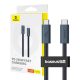 Baseus Flash gyorstöltő kábel USB-C, 240W, 1m, fekete