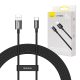 Baseus Superior Series USB-USB-C kábel, 65 W, PD, 2m, fekete