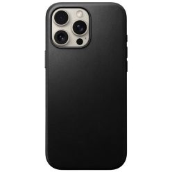 Nomad Modern Leather iPhone 16 Pro Max bőrtok. fekete