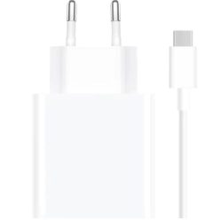   Xiaomi MDY-16-EF USB-A hálózati töltő adapter + USB-C töltő- és adatkábel, 33W,  3A, fehér