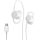 Google Digital Earphones vezetékes fülhallgató, fehér (ECO csomagolás)