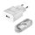 Huawei HW-059200EHQ hálozati töltő USB-A+ USB-C kábel, 9V/2A, ECO csomagolásban, 5W, fehér