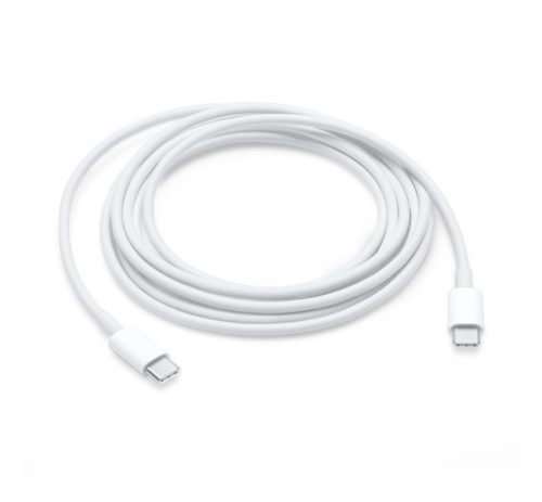 Apple USB-C / USB-C töltő- és adatkábel, MLL82ZM/A, 2m, fehér, Retail dobozos