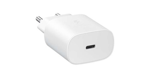 Samsung EP-TA800EWE kompatibilis hálózati töltő adapter USB-C, 25W, fehér, (No logo)