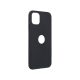 Forcell Soft szilikon hátlap tok Apple iPhone 11, fekete