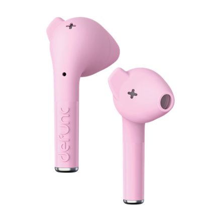 DeFunc TRUE Go Slim vezeték nélküli sztereó bluetooth fülhallgató, rózsaszín