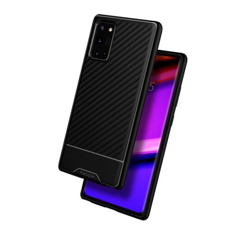Spigen Core Armor Samsung Galaxy Note 20 Matte Black tok, fekete