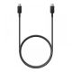 Samsung EP-DN975BB gyári USB-C / USB-C töltő- és adatkábel, 1m, 5A, fekete