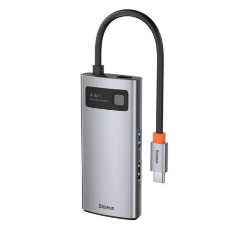 Baseus Metal Gleam USB-C Hub, 4-in-1 USB-C, USB2.0, USB3.0, HDMI