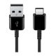 Samsung EP-DG930IBE USB / USB-C töltő- és adatkábel, 1,5m, fekete, Eco csomagolás