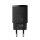 Baseus Compact gyorstöltő adapter 20W USB-C + USB-A, fekete