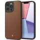 Spigen Ciel Cyrill Apple iPhone 13 Pro Max Leather Brick Saddle Brown tok, barna
