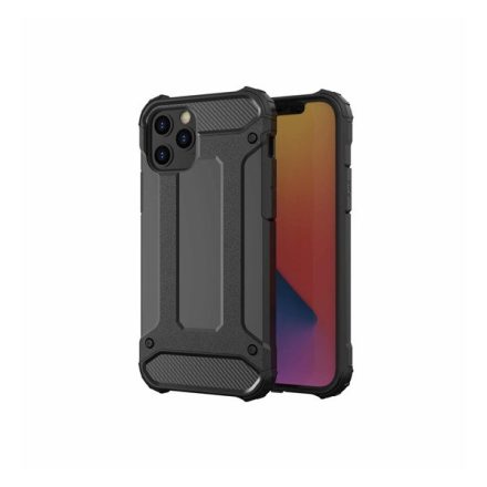 Forcell Armor hátlap tok, Apple iPhone 13 Pro Max, fekete