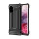 Forcell Armor hátlavédő tok, Samsung Galaxy S22 Ultra, fekete