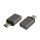 4smarts Passive USB-C - USB-A 3.0 adapter, szürke
