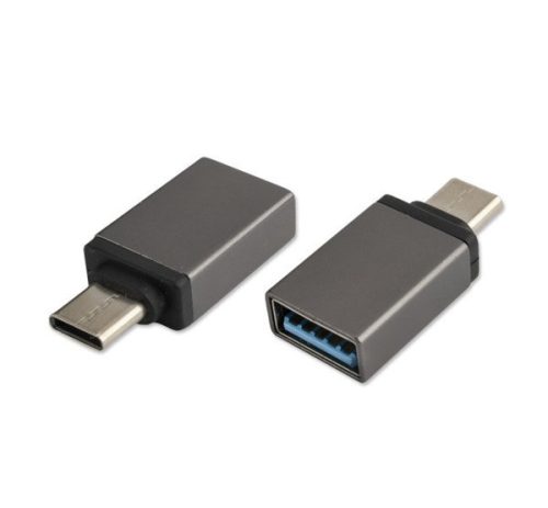 4smarts Passive USB-C - USB-A 3.0 adapter, szürke