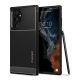 Spigen Rugged Armor Samsung Galaxy S22 Ultra Matte Black tok, fekete