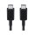 Samsung EP-DX510JB USB-C / USB-C töltő- és adatkábel, 1.8m, 5A, fekete