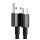 Baseus Superior USB-C gyorstöltő töltő- és adatkábel, 1m, fekete