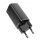 Baseus GaN2 Lite hálózati töltő adapter 65W USB-C + USB-A, fekete