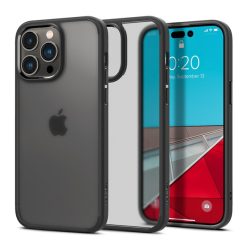   Spigen Ultra Hybrid Apple iPhone 14 Pro Matte Black tok, matt fekete