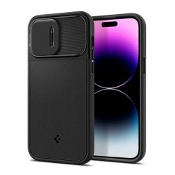 Spigen Optik Armor MagFit Apple iPhone 14 Pro tok, fekete