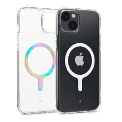   Caseology Capella Apple iPhone 14 Clear White MagSafe tok, átlátszó