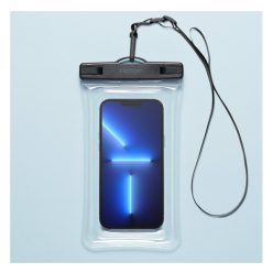   Spigen Aqua Shield Floating A610 univerzális vízálló tok, átlátszó