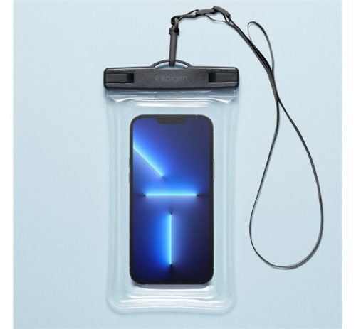 Spigen Aqua Shield Floating A610 univerzális vízálló tok, átlátszó