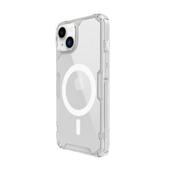   Nillkin Nature Pro Magnetic Apple iPhone 14 Plus szilikon tok, átlátszó