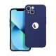 Forcell Soft szilikon hátlap tok Apple iPhone 14, kék