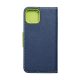 Fancy Apple iPhone 14 Pro Max flip tok, kék-lime