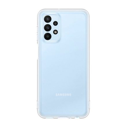 Samsung Galaxy A23 5G Soft Clear gyári szilikon tok, átlátszó, EF-QA235TT