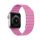 Phoner Apple Watch mágneses loop műbőr szíj, 38/40/41mm, rószaszín