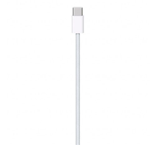 Apple USB-C / USB-C szőtt töltő- és adatkábel, 1m, fehér, MQKJ3ZM/A Retail dobozos