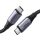 Ugreen US355 USB-C / USB-C gyorstöltő- és adatkábel, 100W, 1m, fekete