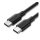 Ugreen US286 USB-C / USB-C gyorstöltő- és adatkábel, 3m, fekete