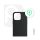Phoner Apple iPhone 13 Pro Magsafe szilikon tok, fekete
