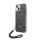 Guess 4G Print Strap Apple iPhone 14 Plus hátlap tok, fekete