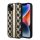 Karl Lagerfeld Monogram Stripe Apple iPhone 14 Plus hátlap tok, barna