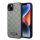 Karl Lagerfeld Saffiano Mono Metal Apple iPhone 14 Plus hátlap tok, szürke