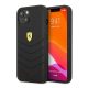 Ferrari Off Track Quilted Apple iPhone 13 mini hátlap tok, fekete