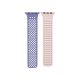 Phoner Spike Apple Watch szilikon szíj, 49/45/44/42mm, levendula/homok