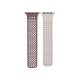 Phoner Spike Apple Watch szilikon szíj, 49/45/44/42mm, homok/barna