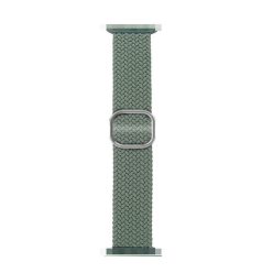   Phoner Hook Apple Watch csatos fonott szövet szíj, 38/40/41mm, zöld