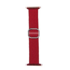   Phoner Hook Apple Watch csatos fonott szövet szíj, 38/40/41mm, piros