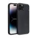 Forcell Carbon Premium Apple iPhone 14 Plus karbon mintás szilikon tok, fekete