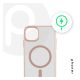 Phoner iPhone 11 Pro Hybrid Mag MagSafe kemény hátlap tok, halvány barack
