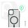 Phoner Apple iPhone 14 Pro Max Hybrid Mag MagSafe kemény hátlap tok, méregzöld