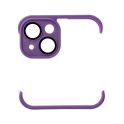 Mini bumper szilikon tok, Apple iPhone 14, lila